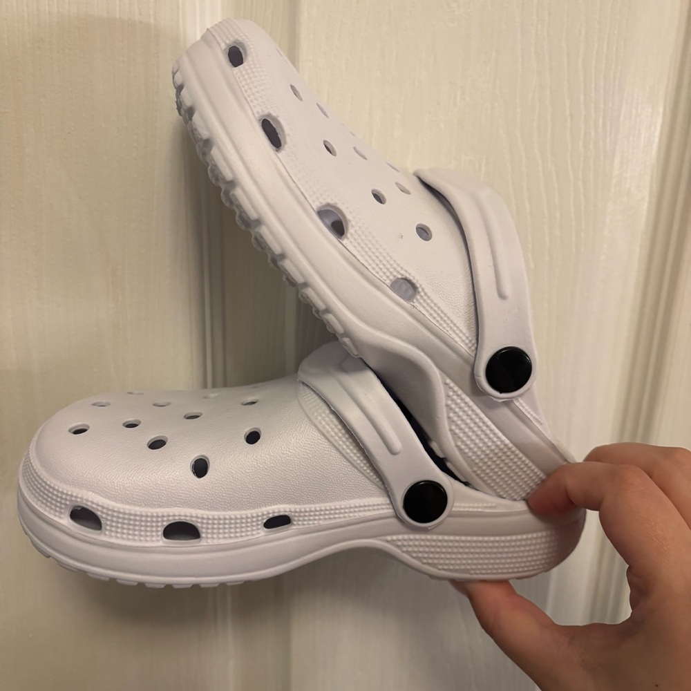 Kid’s White Clogs 13/1 - Picture 9 of 9